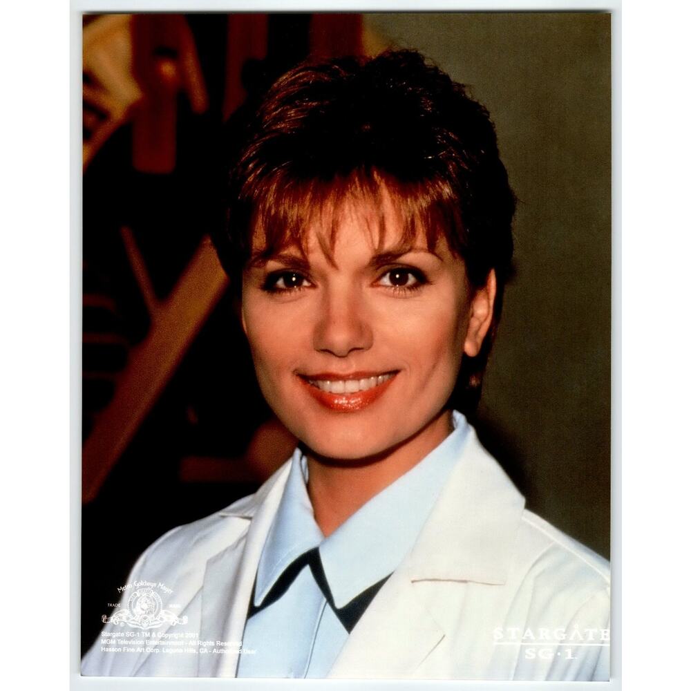 Stargate SG-1 2001 Color Press Photo TV Show Actress Portrait